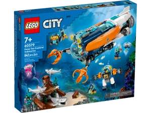 LEGO City (60379) - Le sous-marin d’exploration en eaux profondes (Via 20€ sur la Carte de Fidélité)