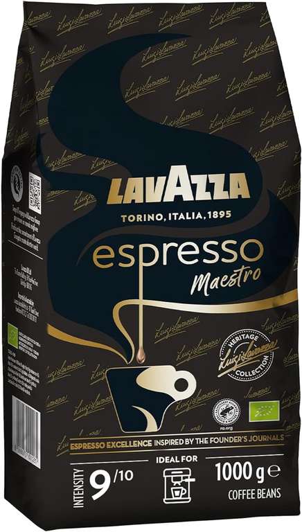 Café en grains Lavazza Maestro bio - 3 x 1 kg