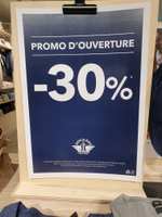 30% de réduction sur tout le magasin - Paris Bastille (75)