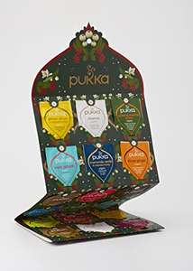 Calendrier de l'Avent 2020 Pukka - avec 24 sachets de thés et tisanes