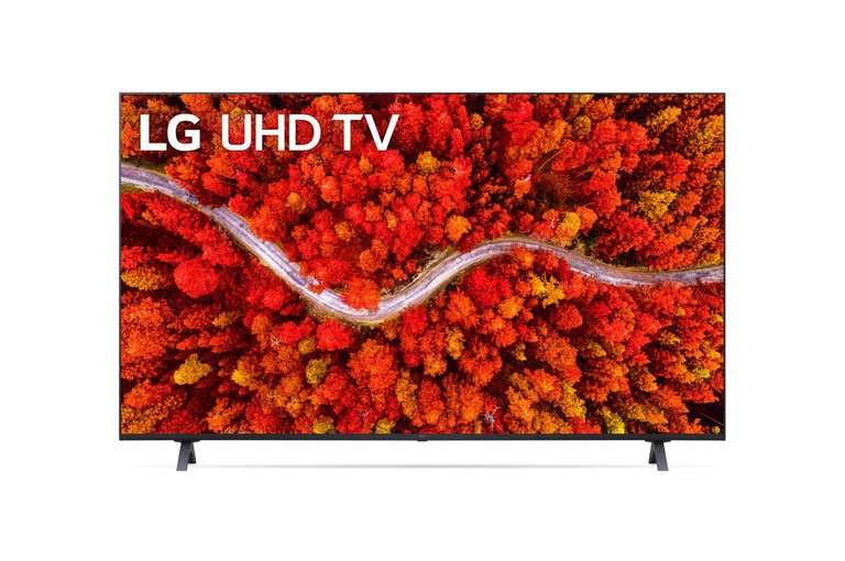 TV LED 60" LG 60UP80006LR - 4K UHD, Smart TV (Via 179.70€ sur la carte fidélité + 55€ en bon d'achat)