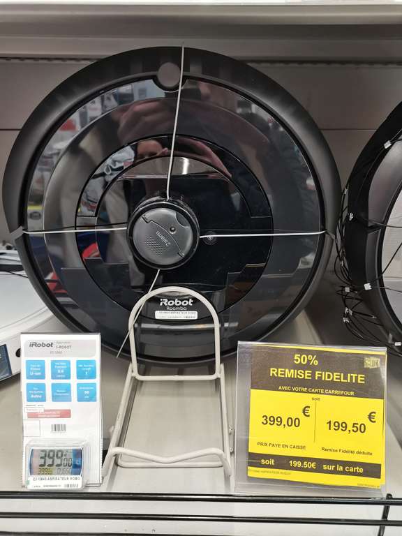 Aspirateur robot Roomba e5 E515840 - Noir (via 199.50€ sur la carte de Fidélité) - Nantes Beaujoire (44)