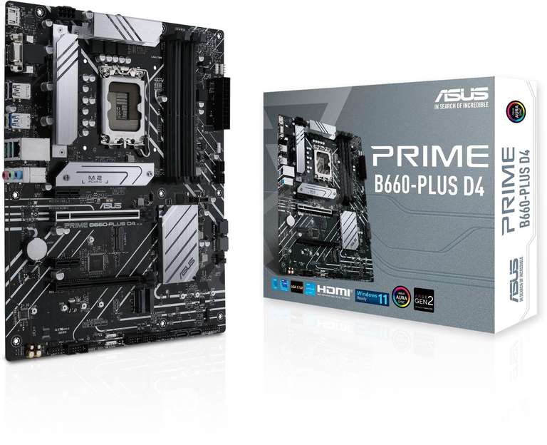 Carte Mère Asus Prime B660-PLUS D4 - Intel LGA1700