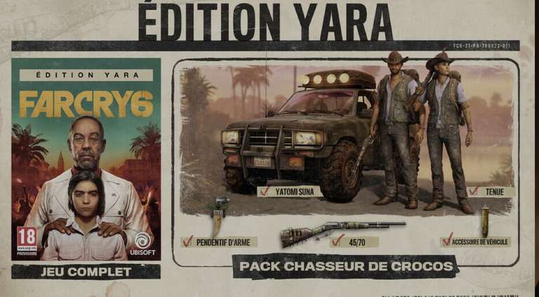 Far Cry 6 Edition Yara sur PS4/PS5