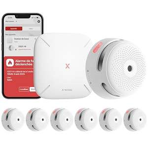 X-Sense Détecteur de Fumée Wi-FI, Kit de Sécurité pour la Maison (Vendeur Tiers)