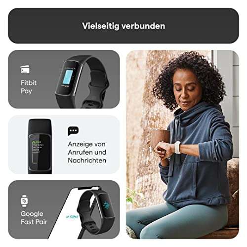 Bracelet connecté Fitbit Charge 5 + 6 mois à l'abonnement Premium inclus