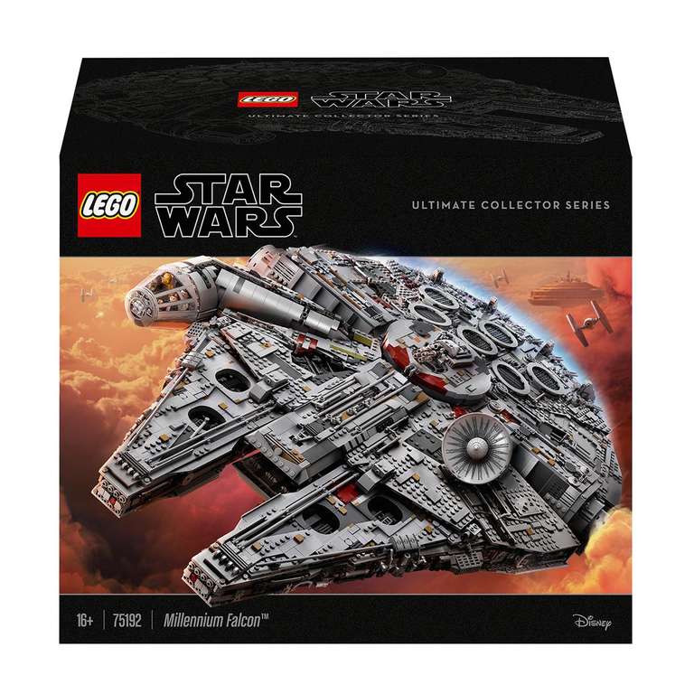 20% de Réduction sur une sélection de Lego Star Wars - Ex: Lego Star Wars Millennium Falcon (75192) ou Imperial Star Destroyer UCS (75252)