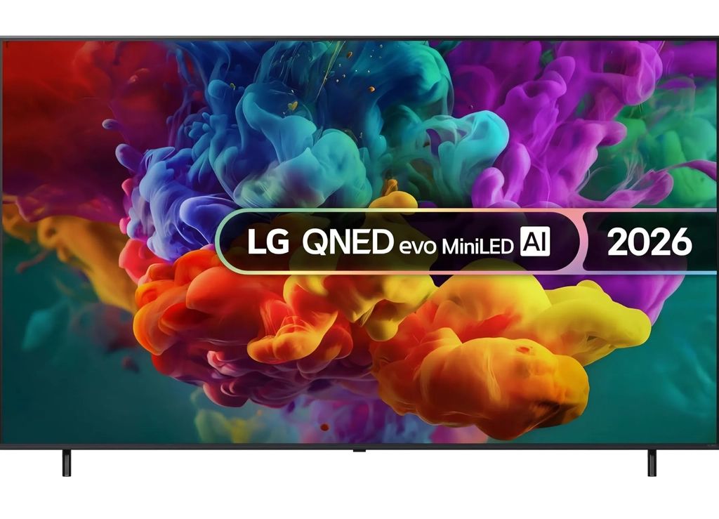 TV 86" LG 86QNED85B - 2026, Evo Mini-LED QNED 4K, VRR 144 Hz, Motion Booster 288Hz, Dolby Vision HDR, FreeSync Premium