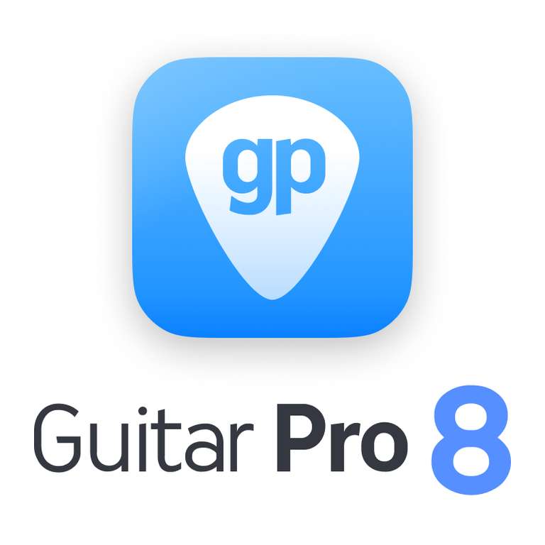 Logiciel Guitar Pro 8 pour Windows/MacOS (Dématérialisé)