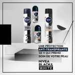 Lot de 6 Déodorants Bille Invisible For Black & White Power Nivea Men (6 x50 ml)