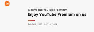 Youtube Premium gratuit jusqu'a 6 mois avec l'achat d'un Smartphone Xiaomi