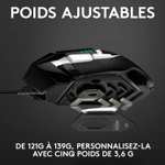 Souris Logitech G502 HERO Special Edition - Capteur HERO 25K, 25 600 PPP, 11 Boutons Programmables, RVB, PC/Mac