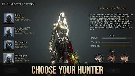 Jeu Demon Hunter: Premium gratuit