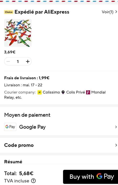 Lot De 12 Avions Planeurs En Polystyrène – 23x8 Cm – Emballage Individuel – Idéal Pour Anniversaire, Tombola, Petits Cadeaux