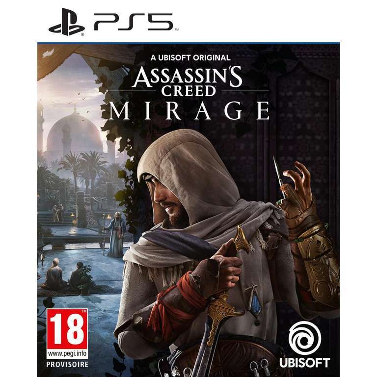 Assassin's Creed Mirage sur PS5, PS4, Xbox One & Series X (Valable en ligne & en magasins participants)