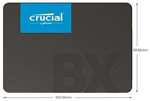 SSD Interne 2.5" Crucial BX500 - 480 Go