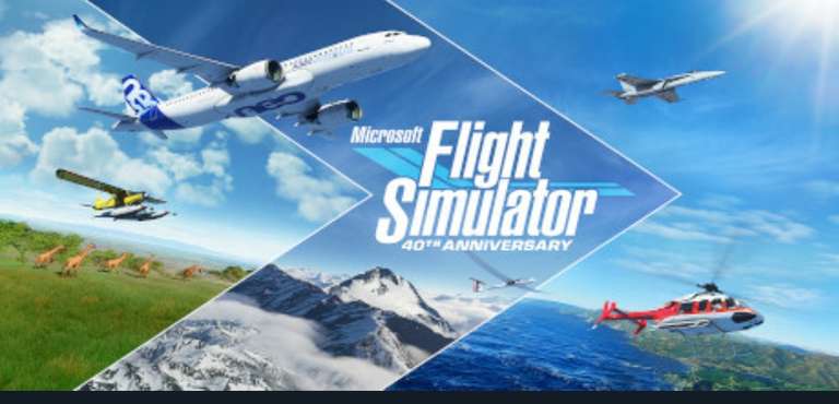 Microsoft Flight Simulator Standard 40th Anniversary Edition sur PC (Dématérialisé - Store Islande)
