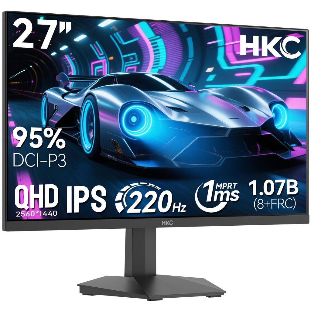 Ecran PC 27" HKC G27H2DPro - QHD, 200Hz, Dalle IPS, 1ms (Vendeur tiers)