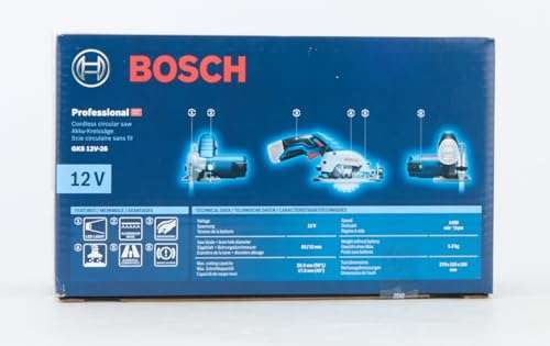 Scie circulaire Sans-Fil Bosch Professional GKS 12V-26 (06016A1001)