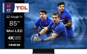 TV 85" Mini Led TCL 85C804 (via ODR de 200€)