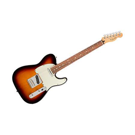 Guitare électrique Fender Player Telecaster 3-Color Sunburst - Touche érable ou Pau Ferro