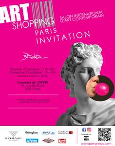 Invitation gratuite pour 2 personnes au Salon international d'Art Contemporain Art Shopping - Paris (75), Deauville (14)
