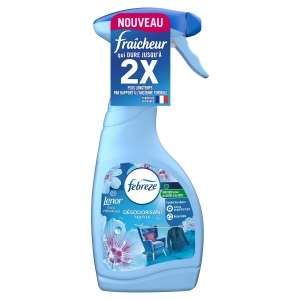 FEBREZE Spray désodorisant textile éveil printanier 500ml (via ODR de 1,24€)