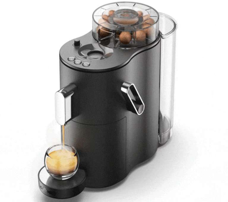 Machine à café Royal Coffee B Globe - 1450W, noire + 6 boîtes de 9 Boules  de Café offertes –