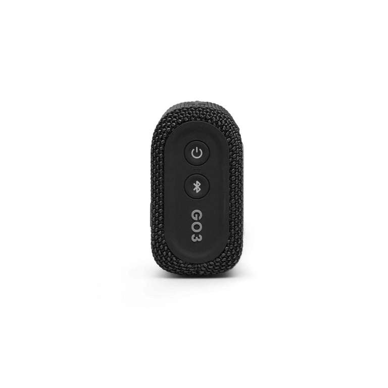 [100% remboursé en 2 bons d'achats] JBL Enceinte Bluetooth nomade GO3 Noir