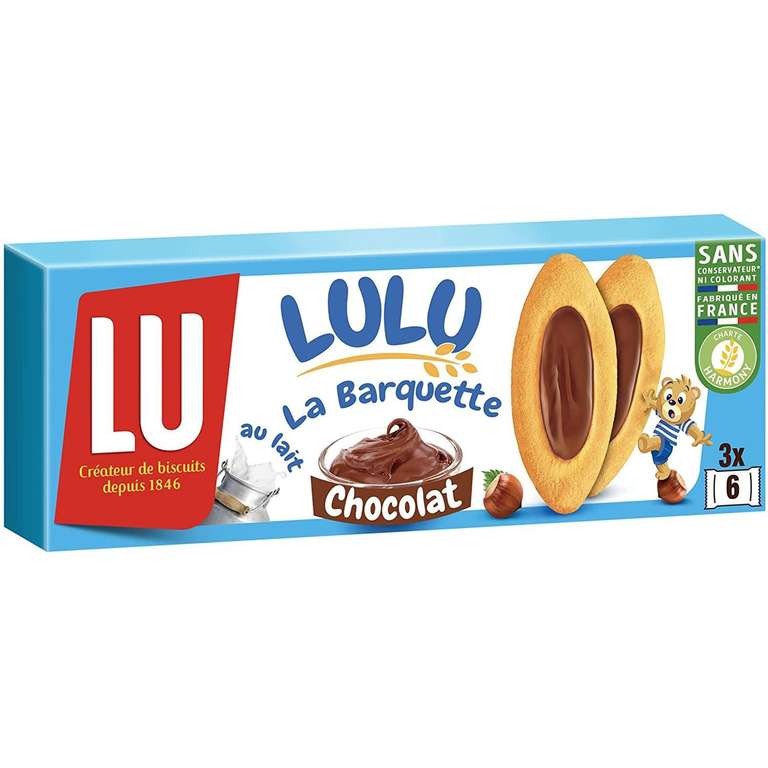 Barquettes Lulu l’ourson - Chocolat au lait