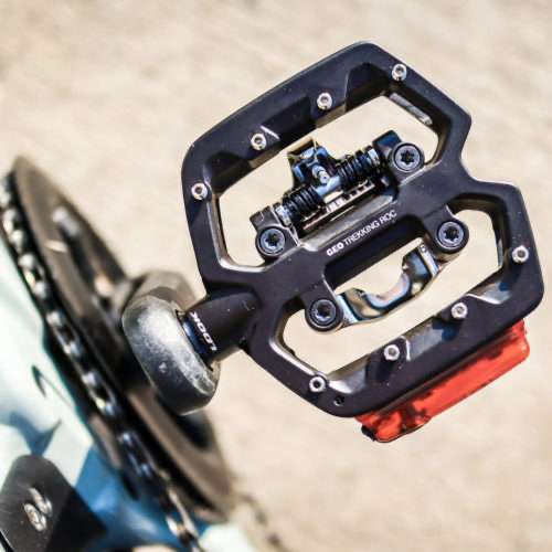 Pédales SPD Automatiques ROCKBROS En Nylon Renforcé – Corps Léger, Axe En Cromoly, Tension Réglable, Roulements étanches, Kit Complet Cales 6°