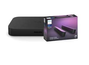 Boîtier de synchronisation Philips Hue Play HDMI Sync Box + Pack de 2 Lampes Philips Hue play