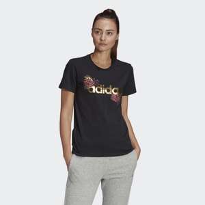 T-Shirt femme adidas Linear Foil Graphic - Taille XS à M