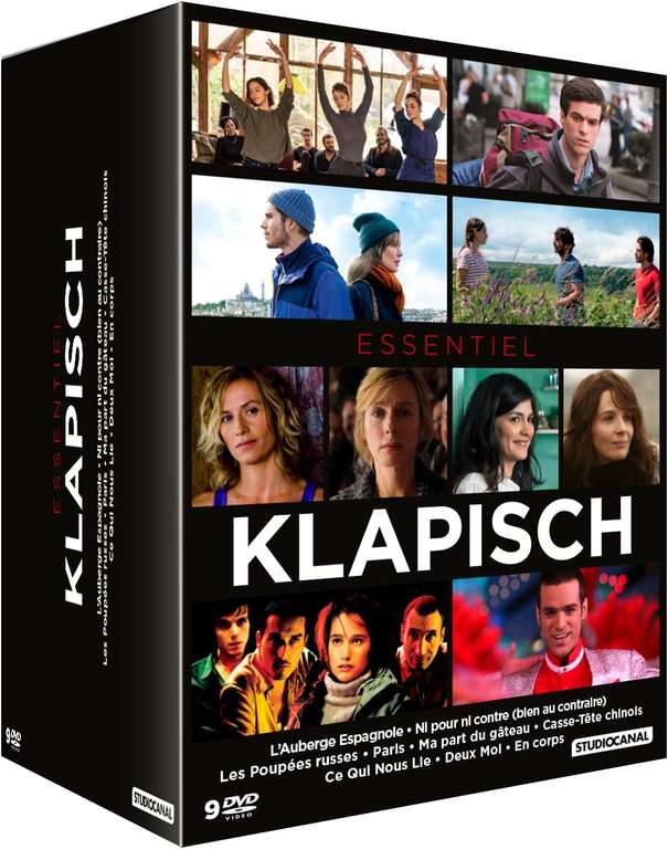 Coffret DVD Klapisch - 9 films