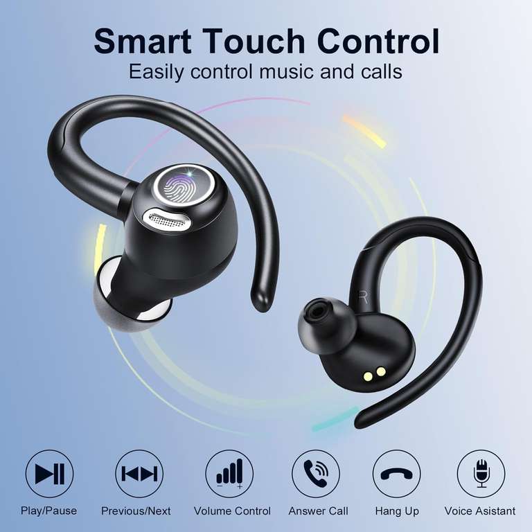 Écouteurs Bluetooth Csasan 5.3 Hi-FI Stéréo (via Coupon - Vendeur Tiers)