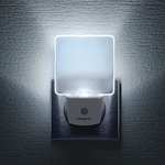 Veilleuse LED Integral ILNL-CL-EU avec détecteur automatique Jour/Nuit, format Prise Electrique, Blanc Mat