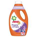 Lessive Ariel Simply Lavande - 72 lavages, 3.6L