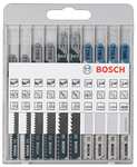 Assortiment de lames de scie sauteuse Bosch Professional (2607010630) - 10 pièces