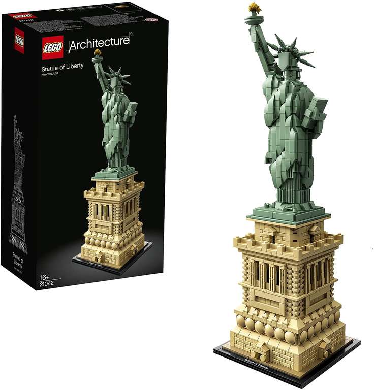 Sélection de Jeux de construction Lego en promotion - Ex : Lego 21042 - La Statue de la Liberté