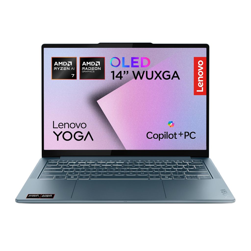 PC Portable 14" Lenovo Yoga Slim 7 14AKP10 - WUXGA OLED, AMD Ryzen AI 7 350, RAM 32Go, SSD 1To