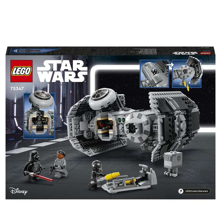 Jeu de construction Lego Star Wars (75347) - Le Bombardier TIE (via coupon)