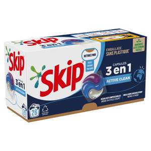 Skip Capsules 3 en 1 - Touche de Cajoline - 24 capsules - Nouvel emballage  cartonné