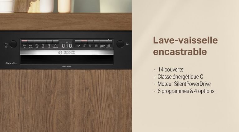 Lave Vaisselle Bosch Serie 4 SMI4HCB07E - Encastrable — Veepee