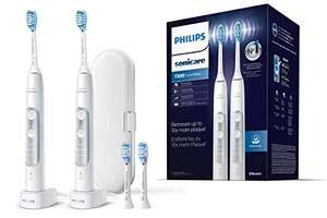 Lot de 2 brosses à dents électriques Philips Sonicare ExpertClean 7300 HX9611/19