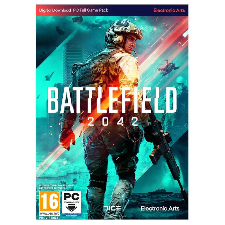 Battlefield 2042 sur PC (Dématérialisé - Code Origin dans la boîte) - 16.19€ via Code 7JOURS