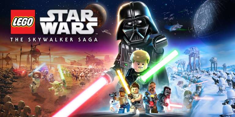 Lego Star Wars : La Saga Skywalker sur Nintendo Switch (Dématérialisé)