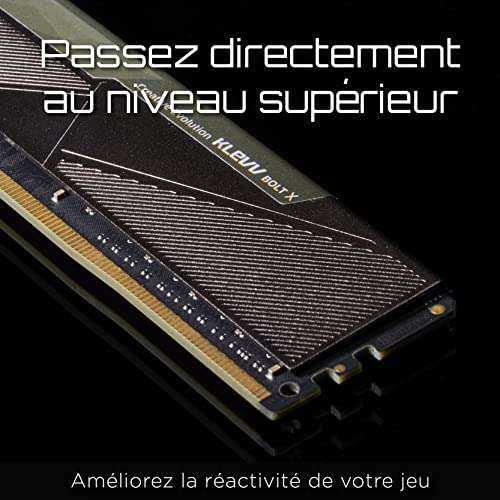 Kit mémoire Ram DDR4 Klevv Bolt X 16 Go (2 x 8 Go) - 3200 MHz