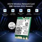 Carte Wifi 6E Intel AX210NGW M.2 NGFF - Bluetooth 5.3