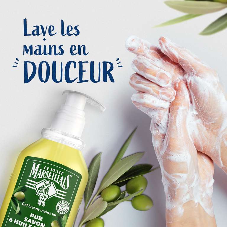 Eco-Recharge Le Petit Marseillais Pur Savon Liquide à l'Huile d'Olive, 250ml (via prévoyez économisez)