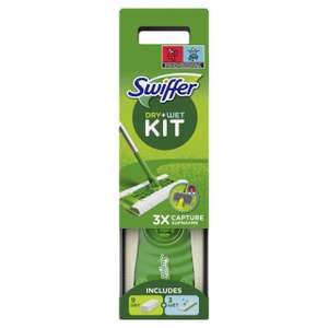 [Amazon Prime] Kit complet Swiffer Balai Dry + 3 Lingettes Humides
